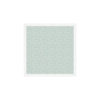Mudcloth Doodle Squares . Soft Aqua Art Print Gallery Image 1