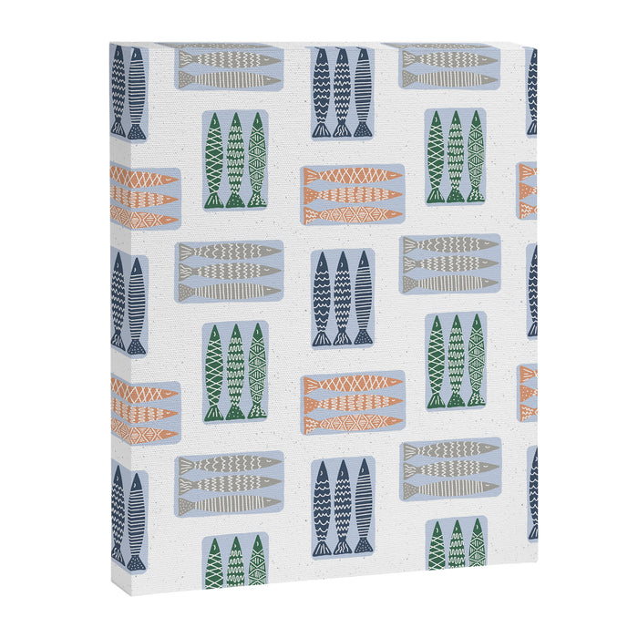 Nautical Tinned Fish Canvas Print Gallery Image 1