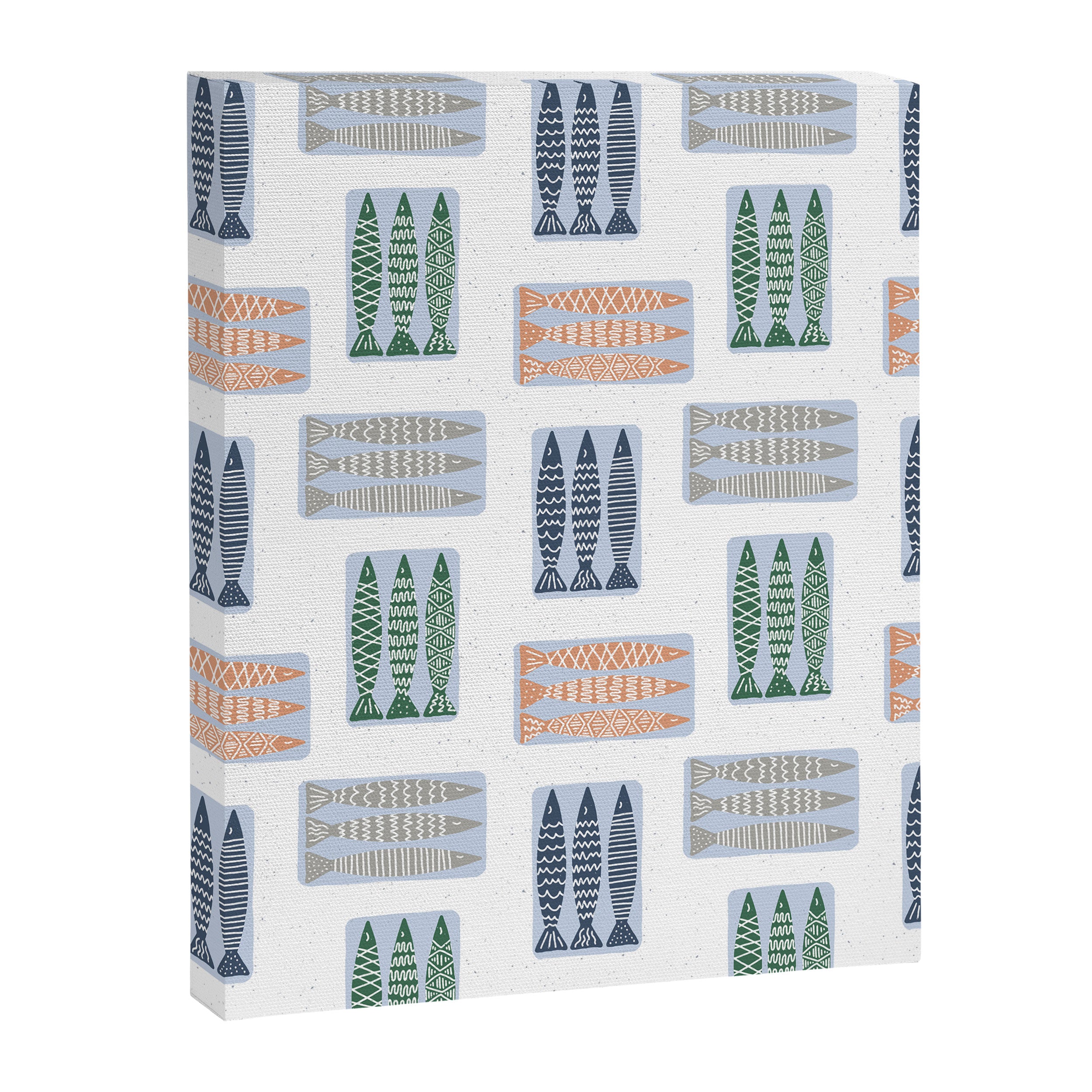 Nautical Tinned Fish Canvas Print Gallery Image 3
