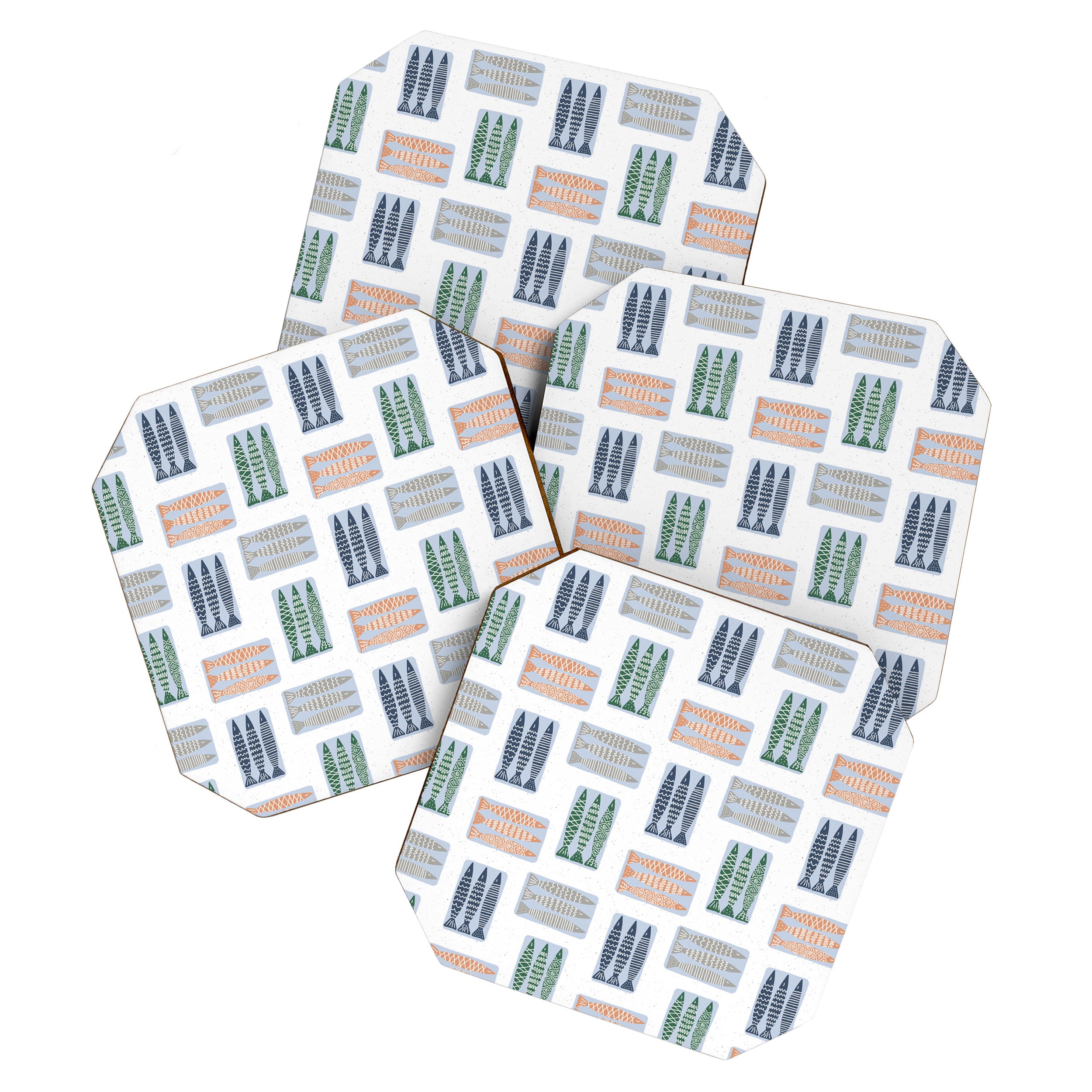 Nautical Tinned Fish Coaster Gallery Image 1