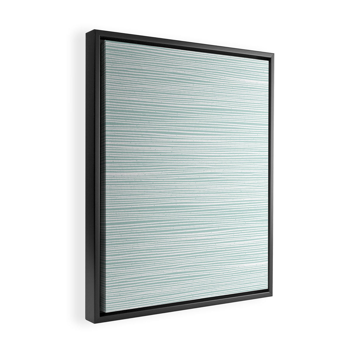 Ocean Tide Sea Foam Framed Canvas Print Gallery Image 2