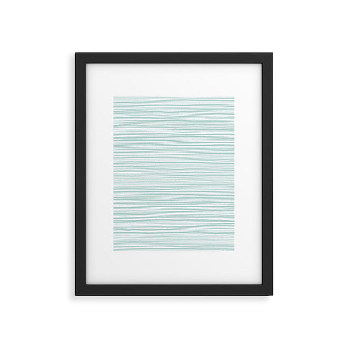 Ocean Tide Sea Foam Framed Art Print Gallery Image 1