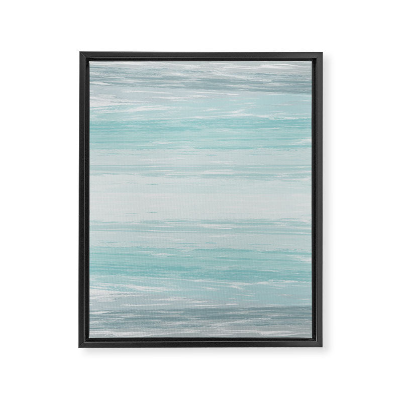 Ocean Waves Framed Canvas Print Gallery Image 6