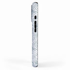 Palm leaves . Coastal blue iPhone Case Gallery Image 2