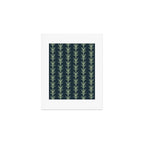 Palm Pier | Navy Art Print Gallery Image 1
