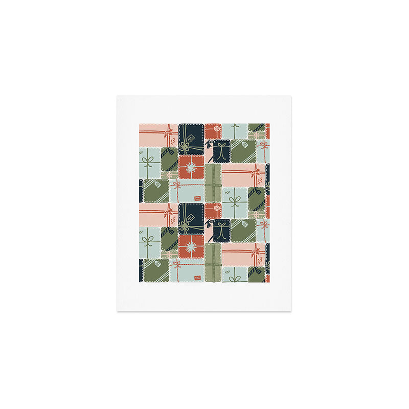 Patchwork Presents Art Print Gallery Image 1