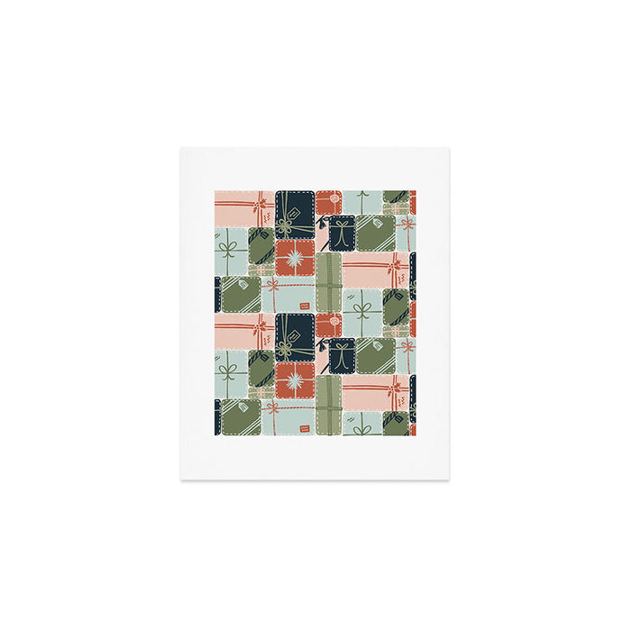 Patchwork Presents Art Print Gallery Image 1