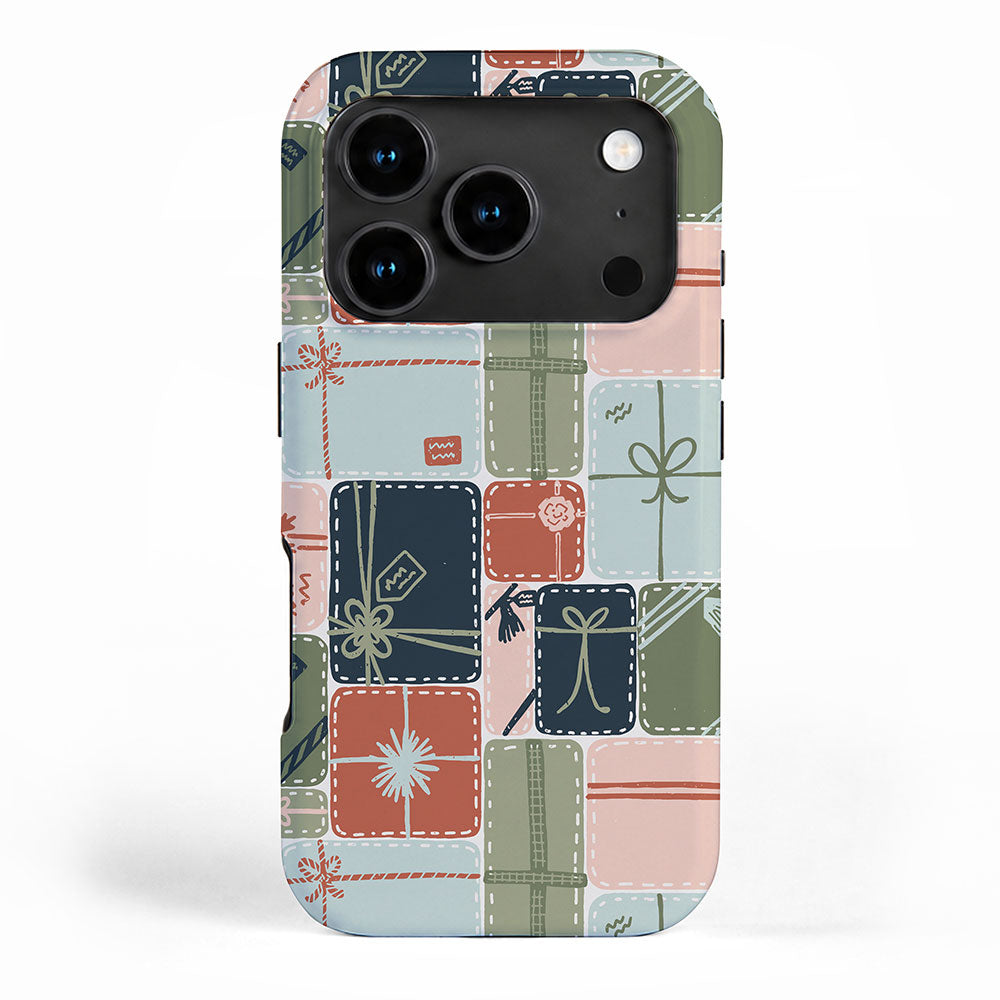 Patchwork Presents iPhone Case Gallery Image 1