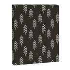 Pine Trees . Charcoal Canvas Print Gallery Image 8
