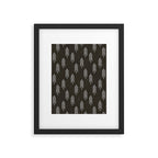 Pine Trees . Charcoal Framed Art Print Gallery Image 6