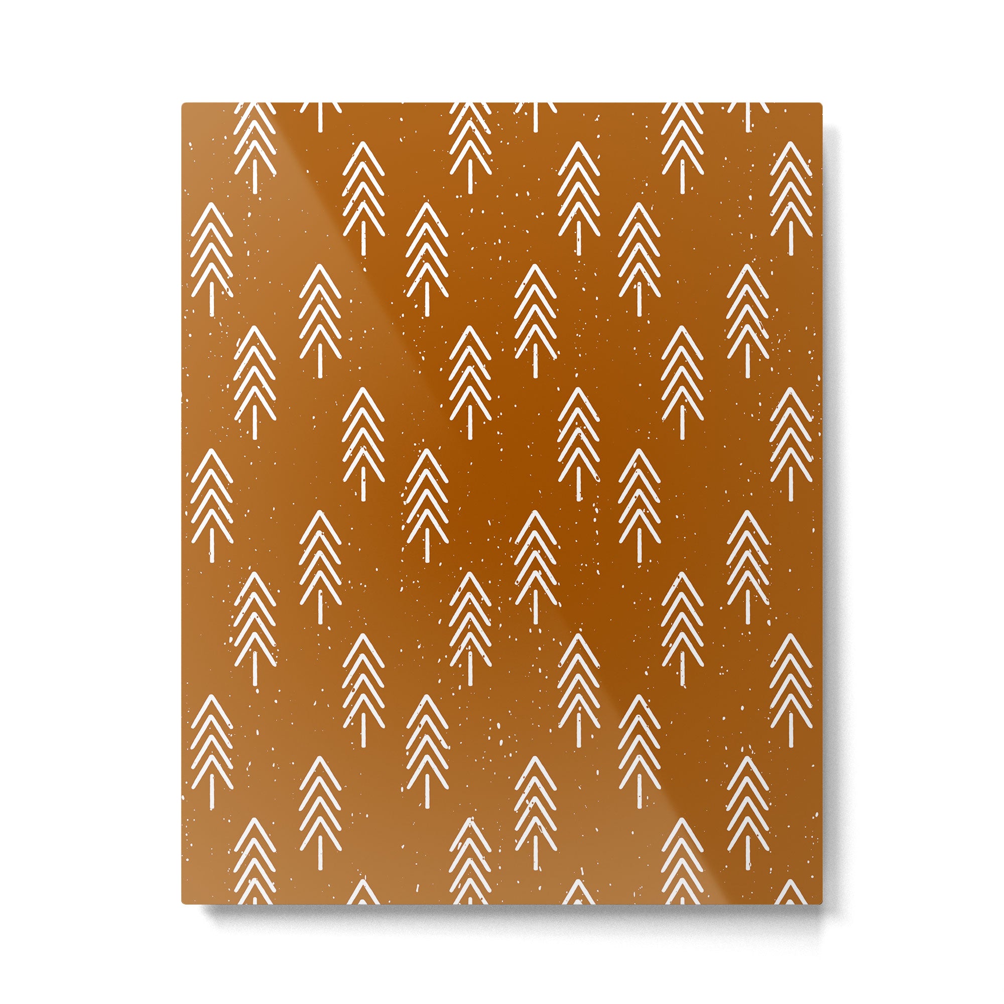 Pine Trees . Clay Metal Print Gallery Image 6