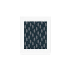 Pine Trees . Navy Art Print Gallery Image 1