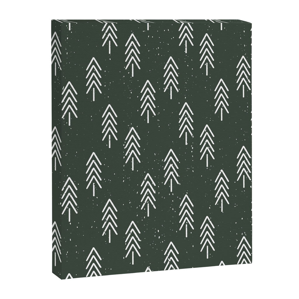 Pine Trees . Olive Canvas Print Gallery Image 8