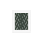 Pine Trees . Olive Art Print Gallery Image 1