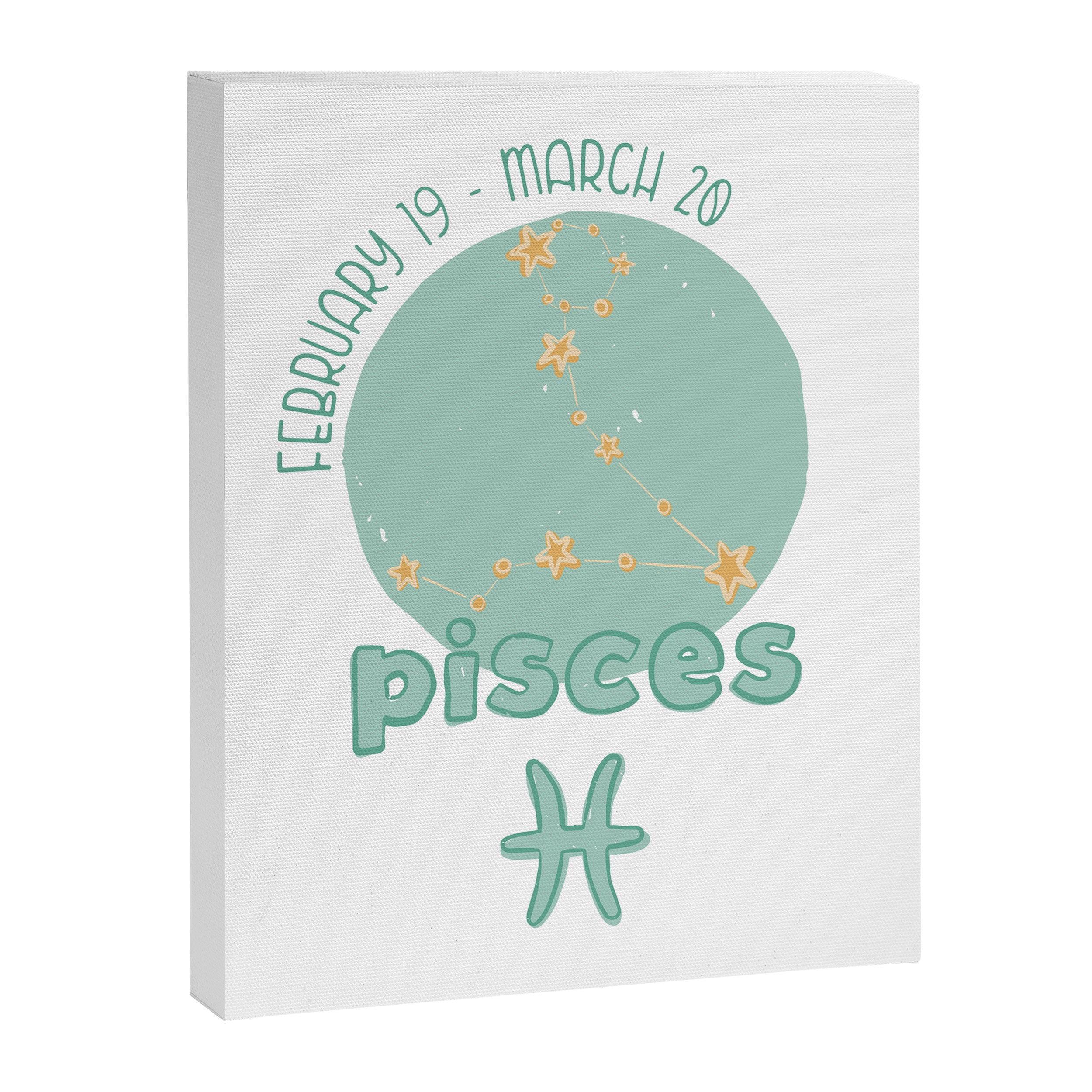 Pisces Constellation Canvas Print Gallery Image 8
