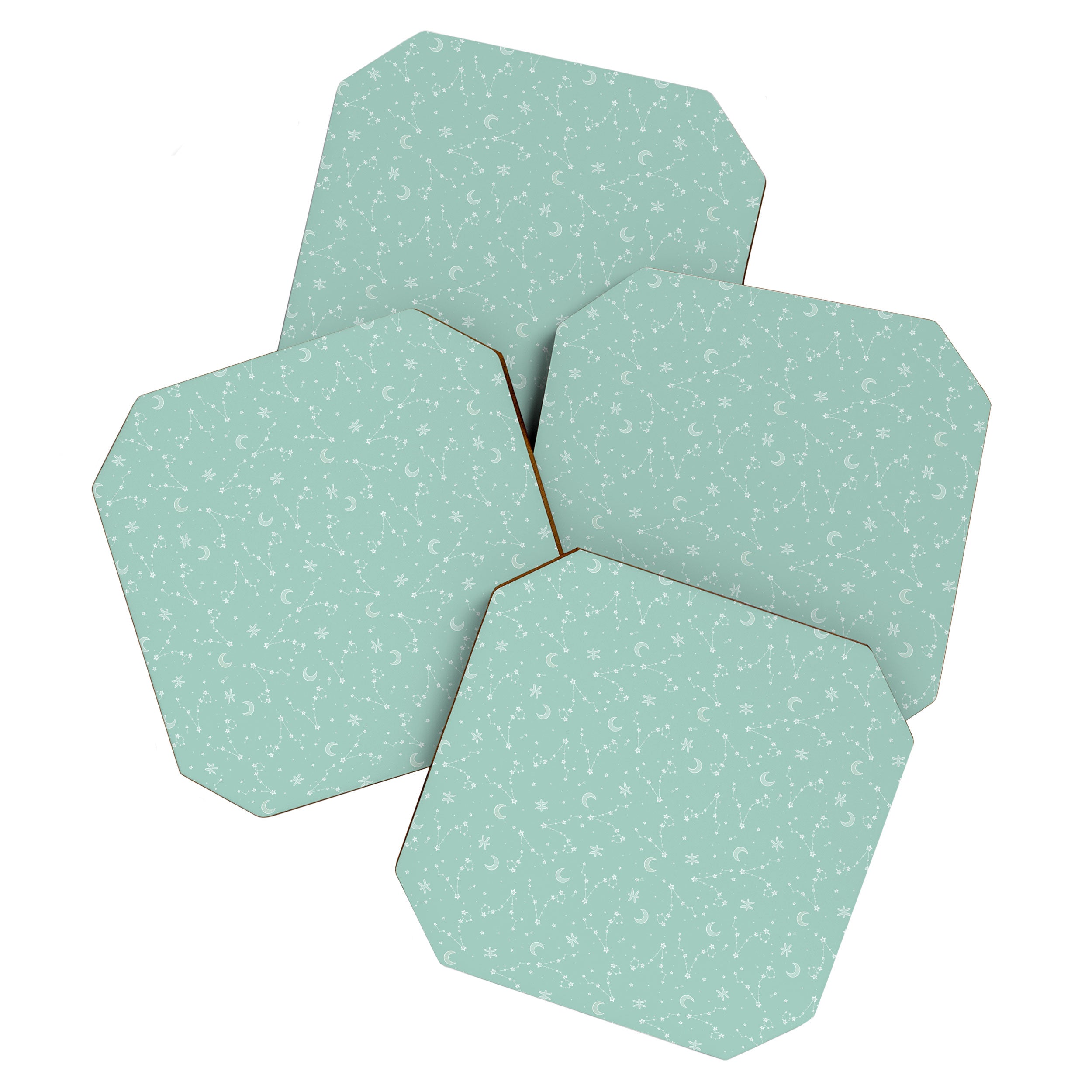 Pisces Constellation Coaster Gallery Image 1