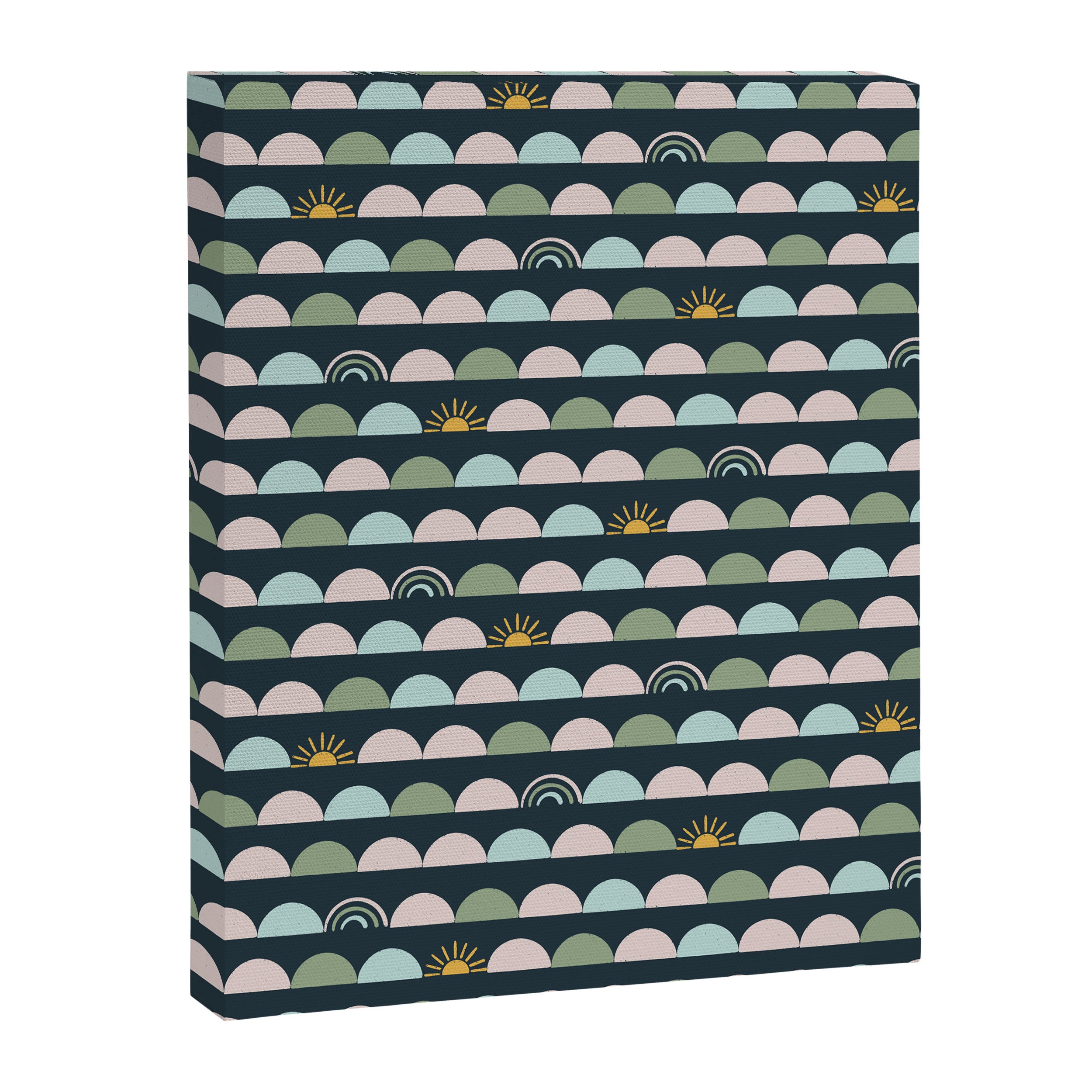 Rainbow Hillside Canvas Print Gallery Image 8