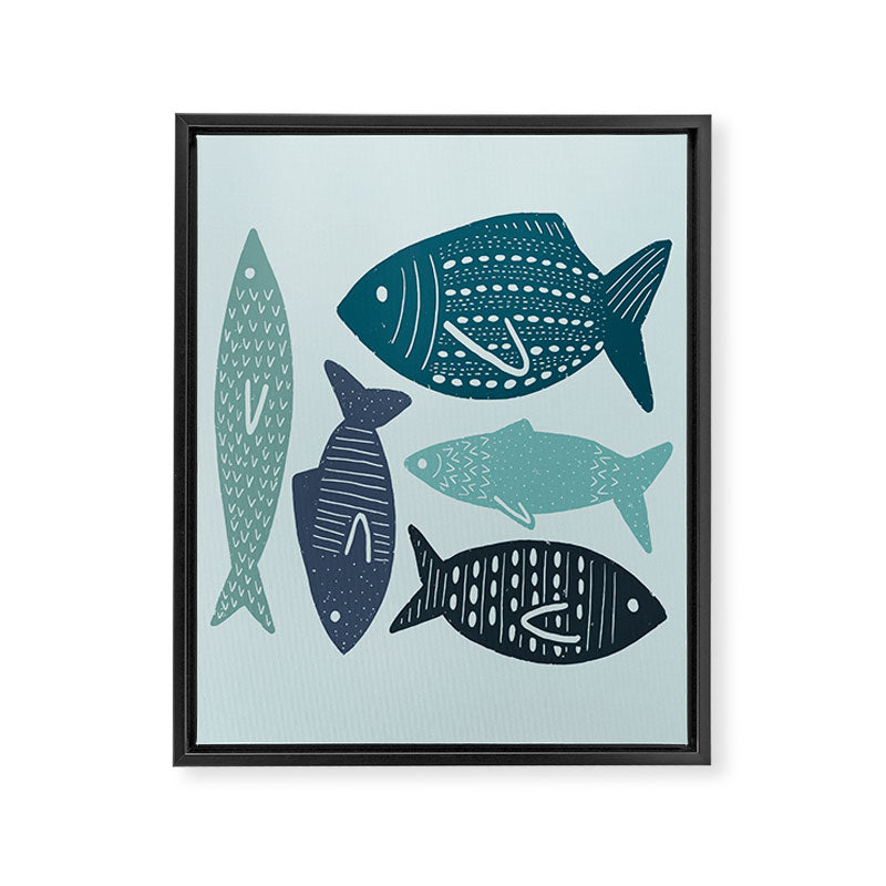 Reef Fish Framed Canvas Print Gallery Image 8