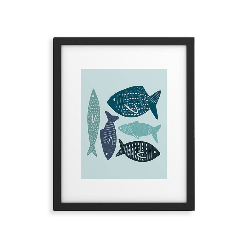 Reef Fish Framed Art Print Gallery Image 6
