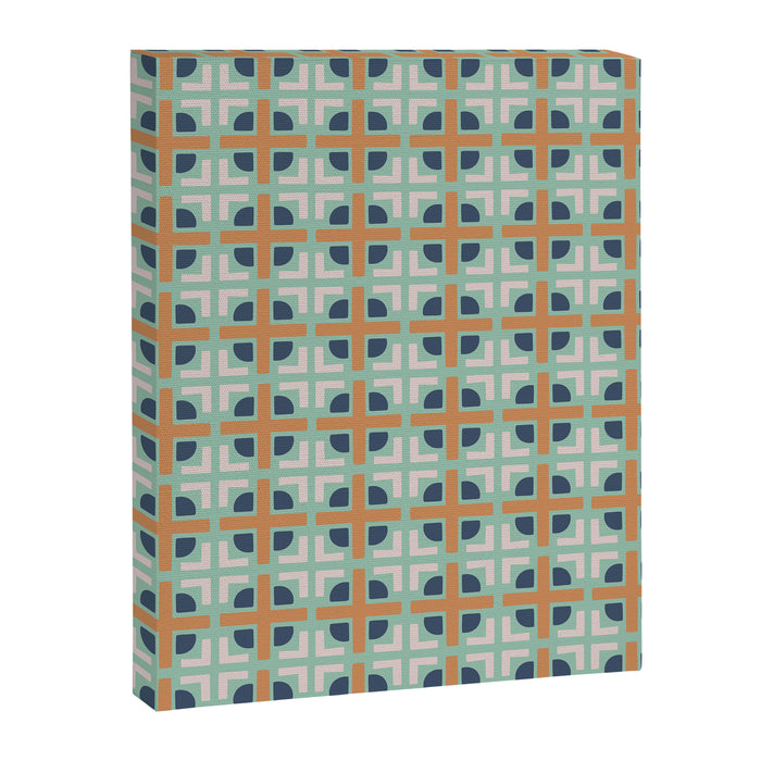Retro Tile Canvas Print Gallery Image 1