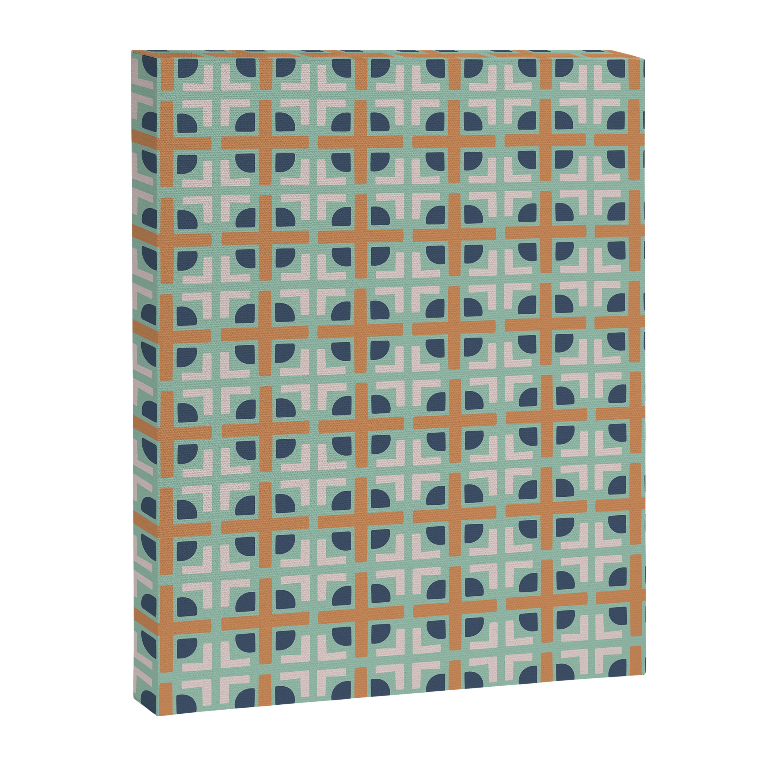 Retro Tile Canvas Print Gallery Image 8