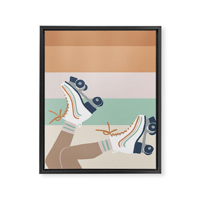Rollinâ #2 Framed Canvas Print Gallery Image 1