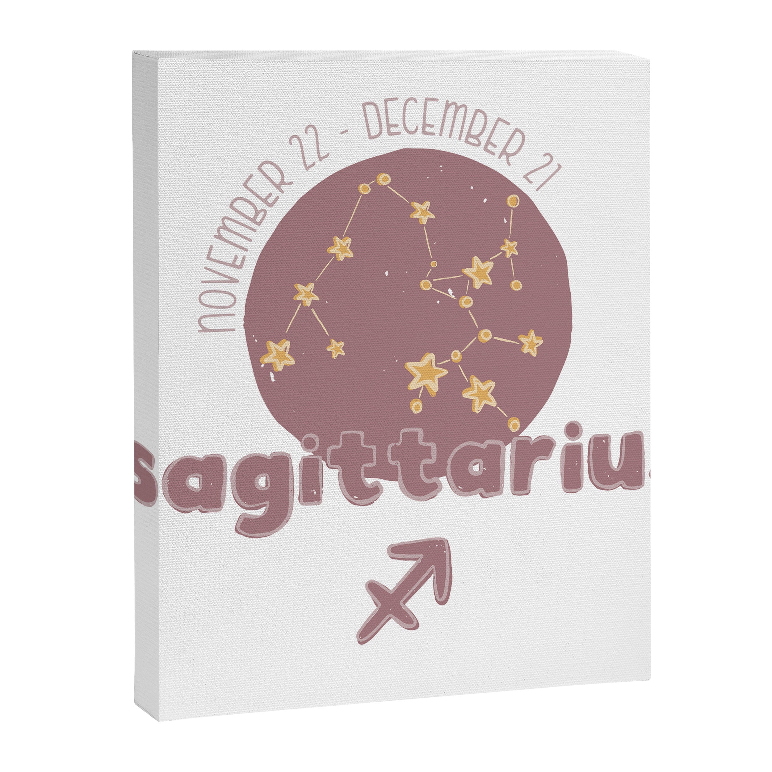 Sagittarius Constellation Canvas Print Gallery Image 6
