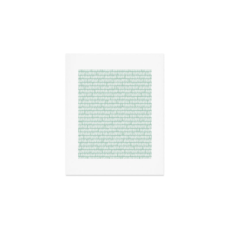 Sandbreak . Cool Mint Art Print Gallery Image 1