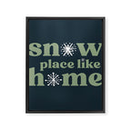 Snow Place Like Home Framed Canvas Print Gallery Image 8