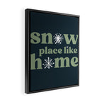 Snow Place Like Home Framed Canvas Print Gallery Image 2