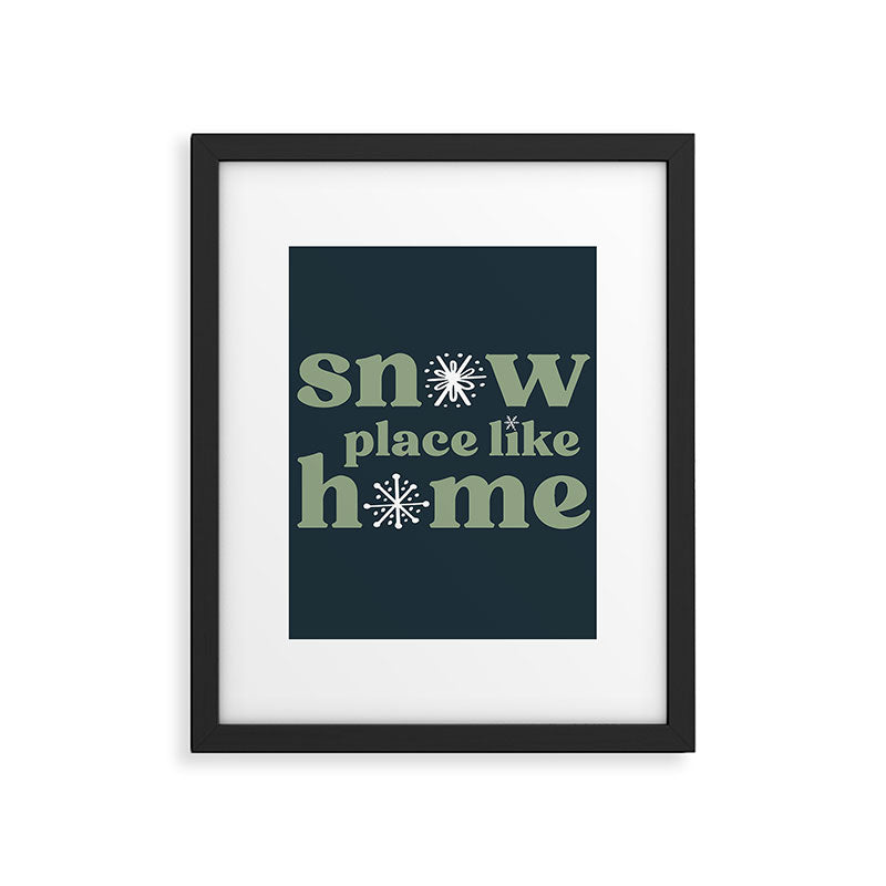 Snow Place Like Home Framed Art Print Gallery Image 4