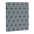 Stacked Arrows Navy and White Canvas Print Gallery Image 6