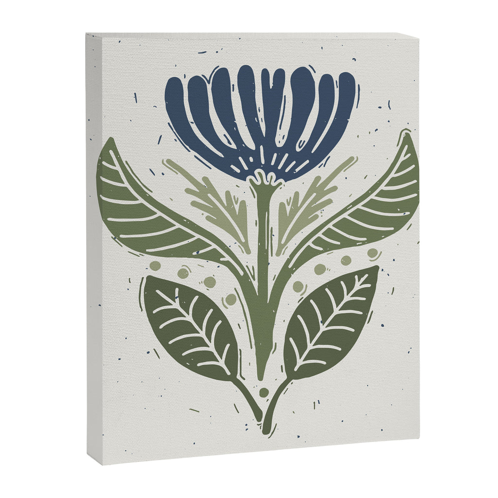 Stamped Floral Canvas Print Gallery Image 8