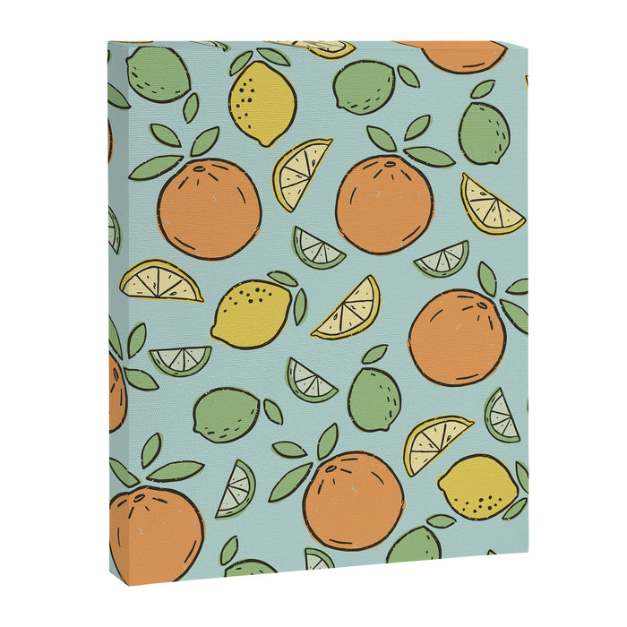 Summer Citrus Canvas Print Gallery Image 1