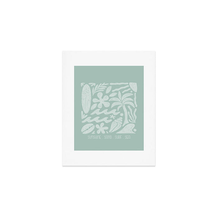Sunshine and Surf Art Print Gallery Image 1