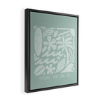 Sunshine and Surf Framed Canvas Print Gallery Image 2