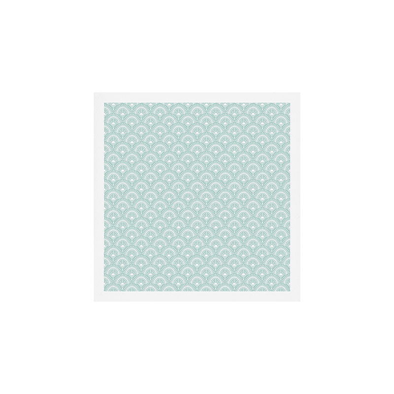 Surfside Deco . Aqua Art Print Gallery Image 1