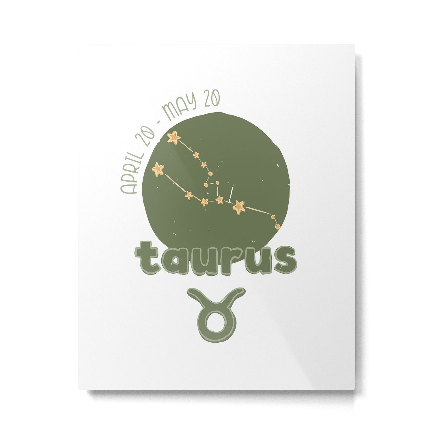 Taurus Constellation Metal Print Gallery Image 6