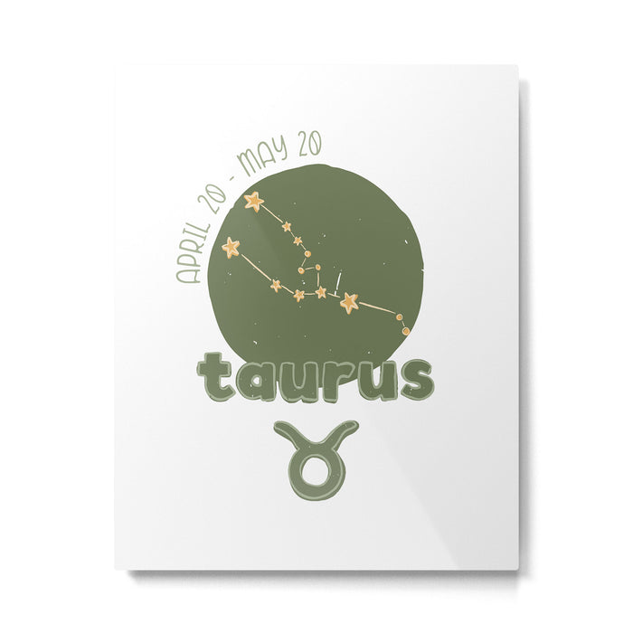 Taurus Constellation Metal Print Gallery Image 1