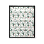 Tree Farm . Classic Christmas Framed Canvas Print Gallery Image 8