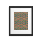 Tropical Fronds . Terracotta Framed Art Print Gallery Image 6