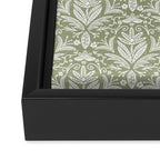 Tropical Paradise . Lush Green Framed Canvas Print Gallery Image 3