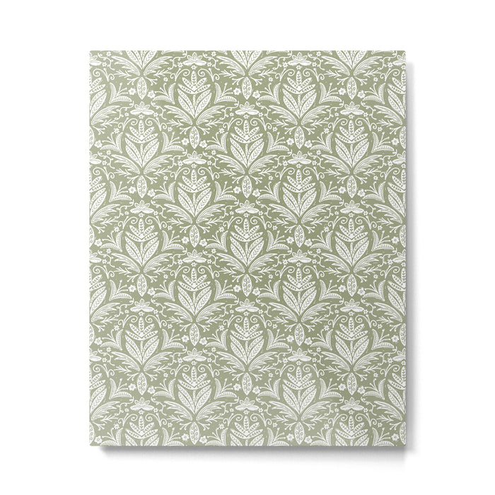 Tropical Paradise . Lush Green Metal Print Gallery Image 1