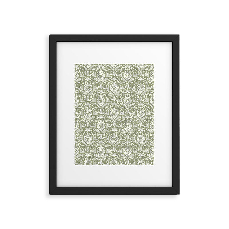 Tropical Paradise . Lush Green Framed Art Print Gallery Image 6