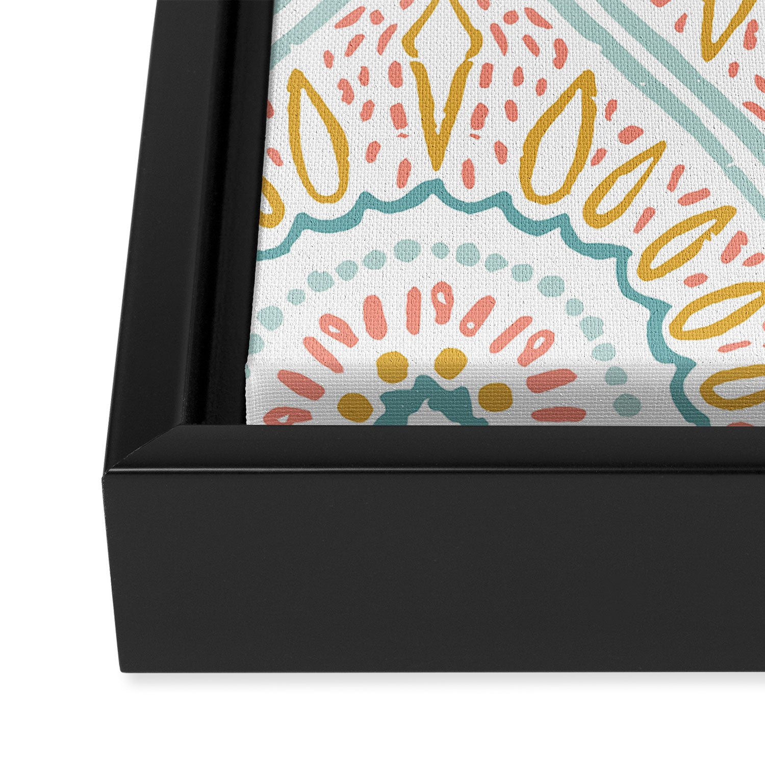 Vibrant Framed Canvas Print Gallery Image 3