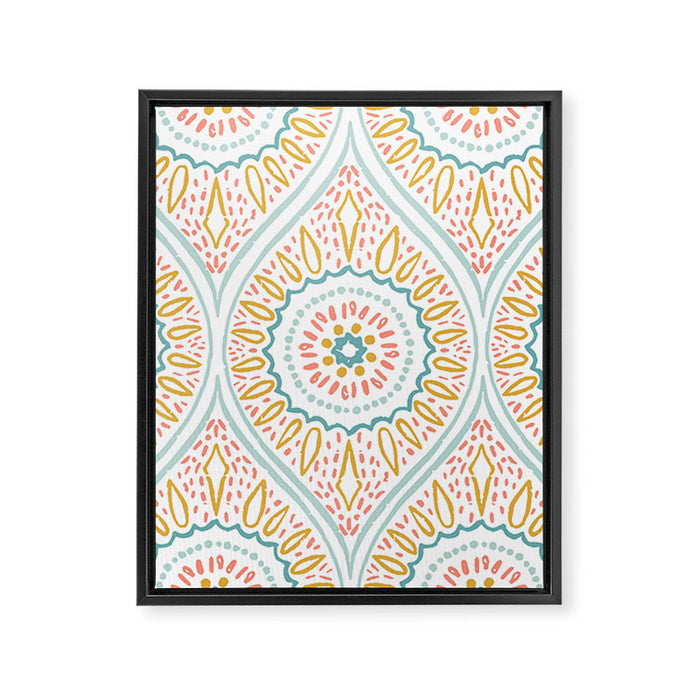Vibrant Framed Canvas Print Gallery Image 1