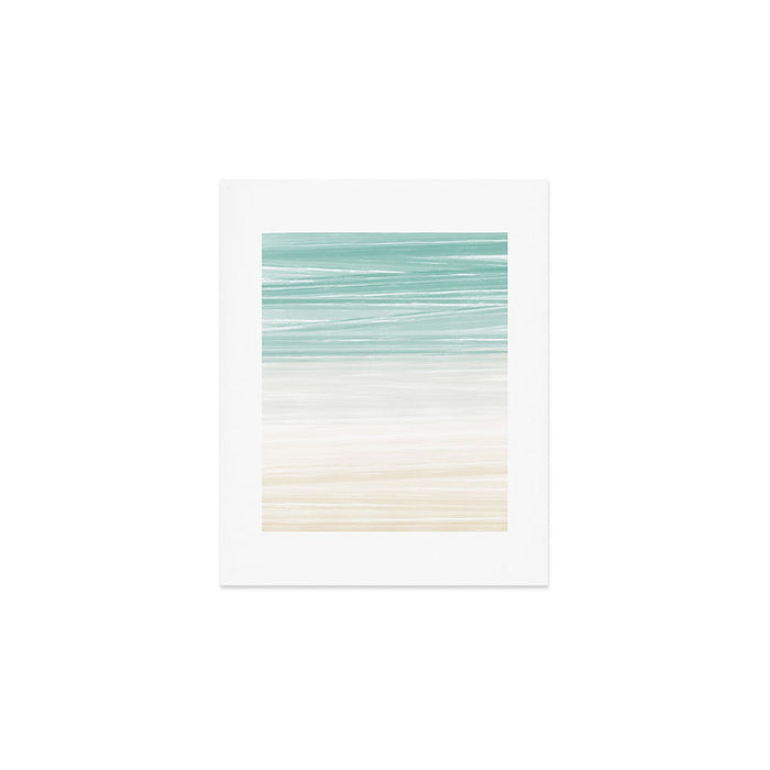 Waves Meet the Shore Art Print Gallery Image 1