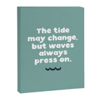 Waves Press On Canvas Print Gallery Image 8
