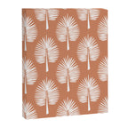 Wide Palm | Terra Cotta Canvas Print Gallery Image 8