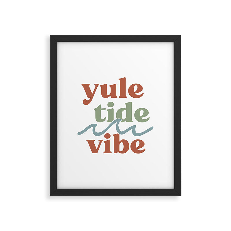YuleTide Vibe Framed Art Print Gallery Image 6